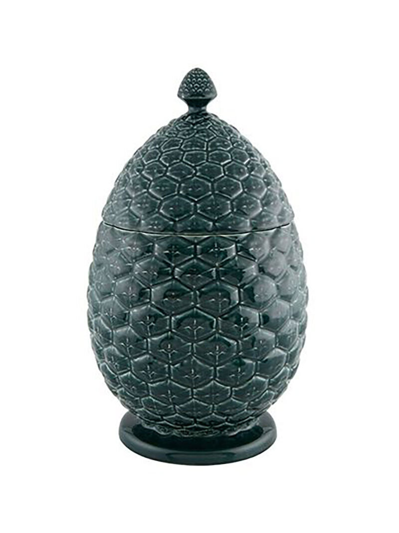 Bordallo Pine Cone Box 36 Emerald Green 65026878