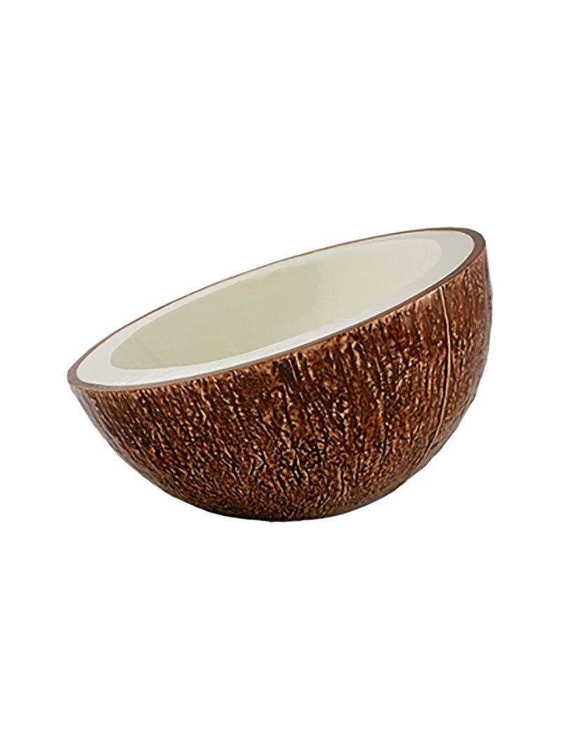 Bordallo Pinheiro Tropical Fruit Coconut Salad Bowl 65029340, MPN: 65029340,