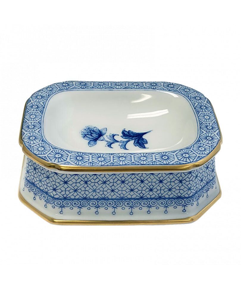 Mottahedeh Cornflower Lace Master Salt S1459, MPN: S1459,