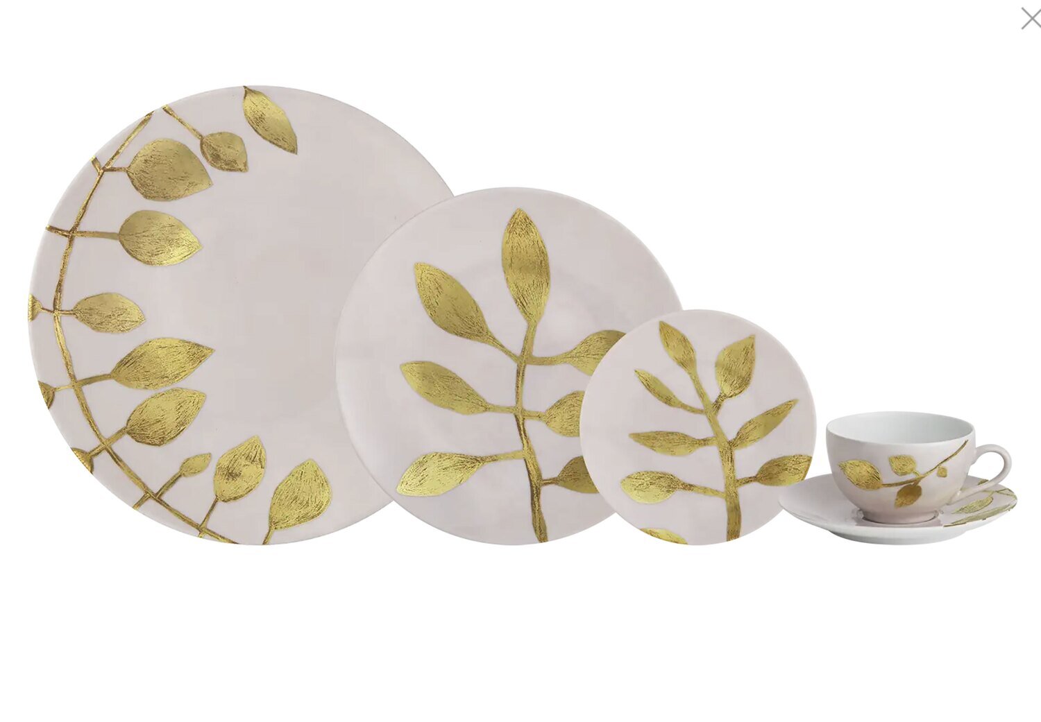 Robert Haviland &amp; C. Parlon Daphne Camelia Individual Salad Bowl HP163193-CA, MPN: HP163193-CA,