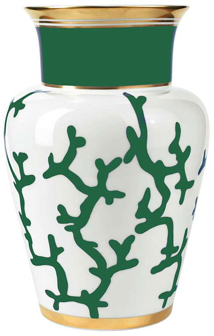 Raynaud Limoges Cristobal Emerald Vase 10.2 Inch GBx 0883-34-609026, MPN: 0883-34-609026, 790955163…