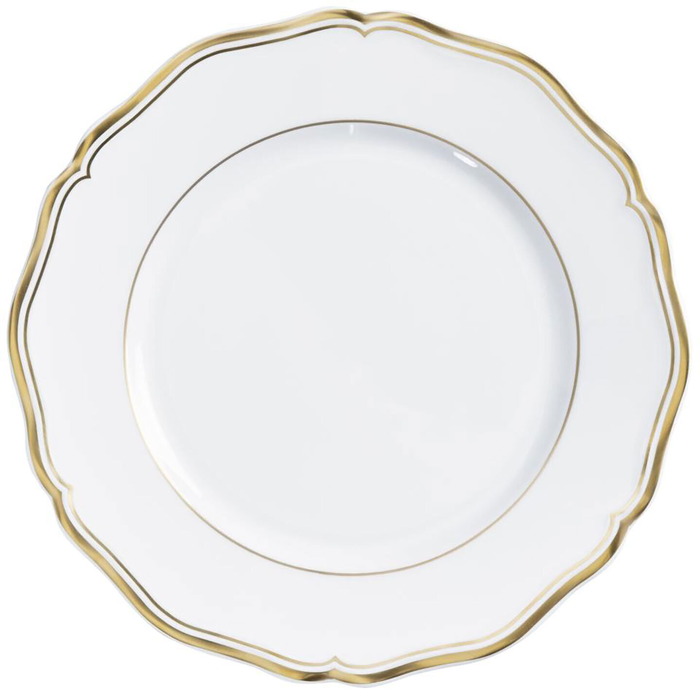 Raynaud Limoges Mazurka Or White Dessert Plate 8.6614 0864-01-101022, MPN: 0864-01-101022, 79095518…