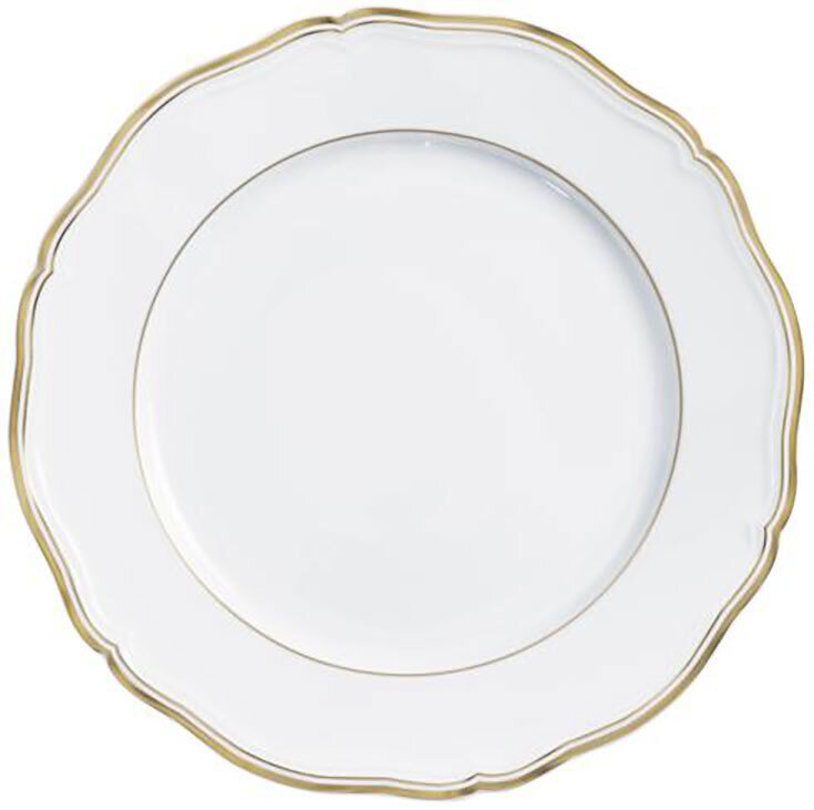 Raynaud Limoges Mazurka Or White Buffet Plate 12.2 Inch 0864-01-101031, MPN: 0864-01-101031, 790955…