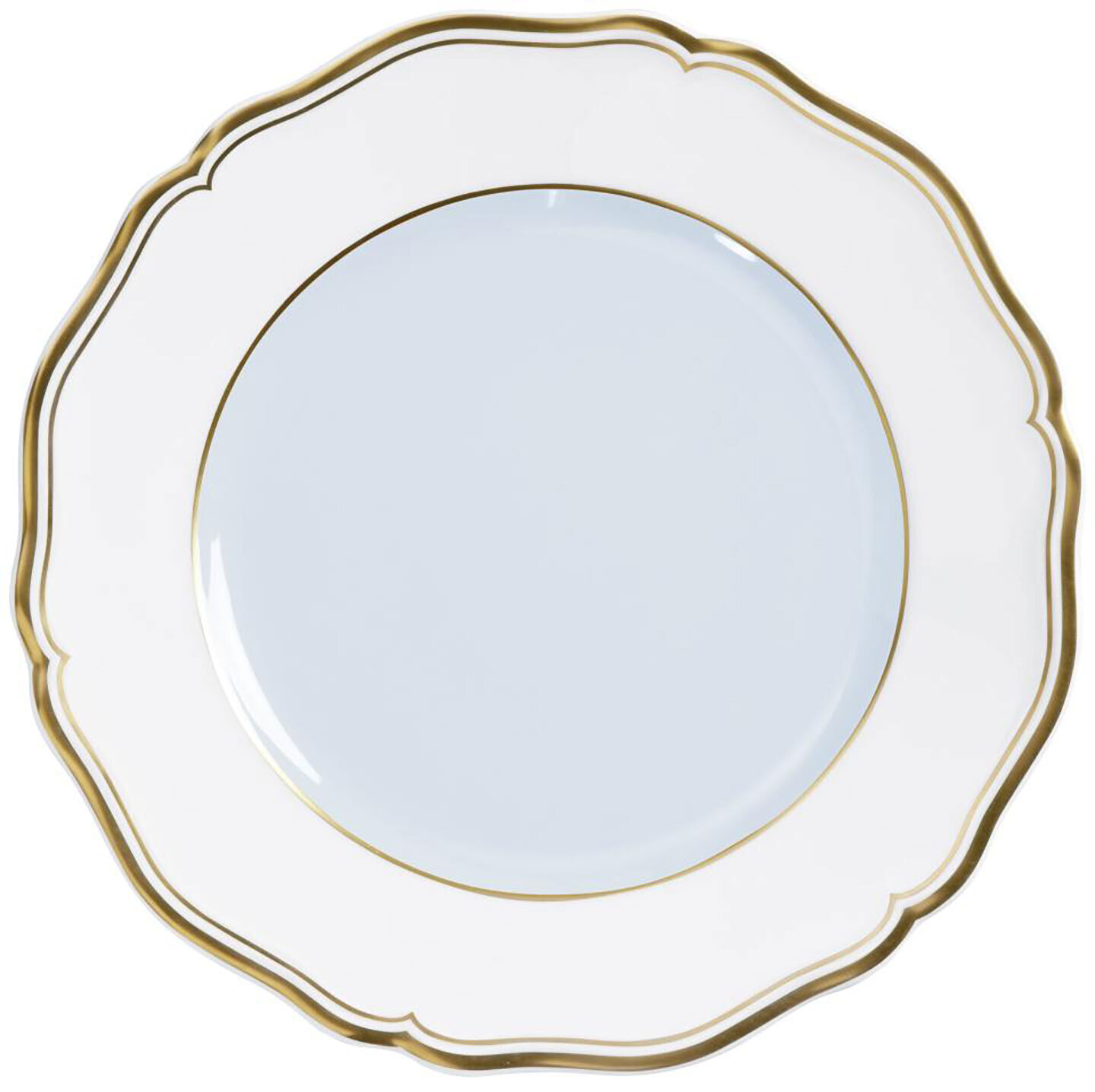 Raynaud Limoges Mazurka Or Blue Grey Dessert Plate 8.7 Inch 0865-01-101022, MPN: 0865-01-101022, 79…