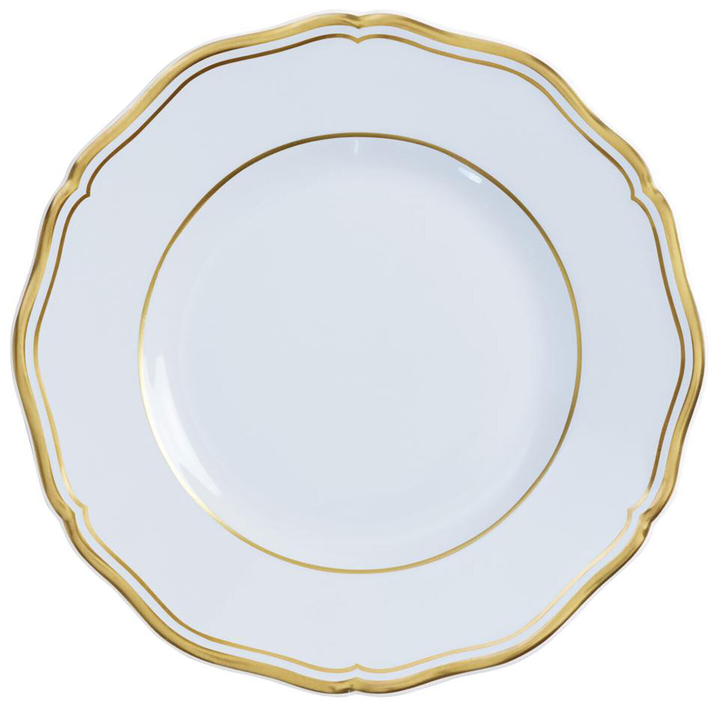 Raynaud Limoges Mazurka Or Blue Grey Bread &amp; Butter Plate 6.3 Inch 0865-01-101016, MPN: 0865-01-101…