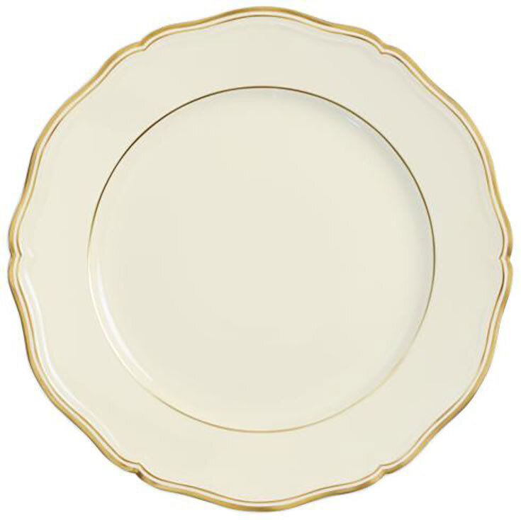 Raynaud Limoges Mazurka Or Ivory Buffet Plate 12.2 Inch 0866-01-101031, MPN: 0866-01-101031, 790955…