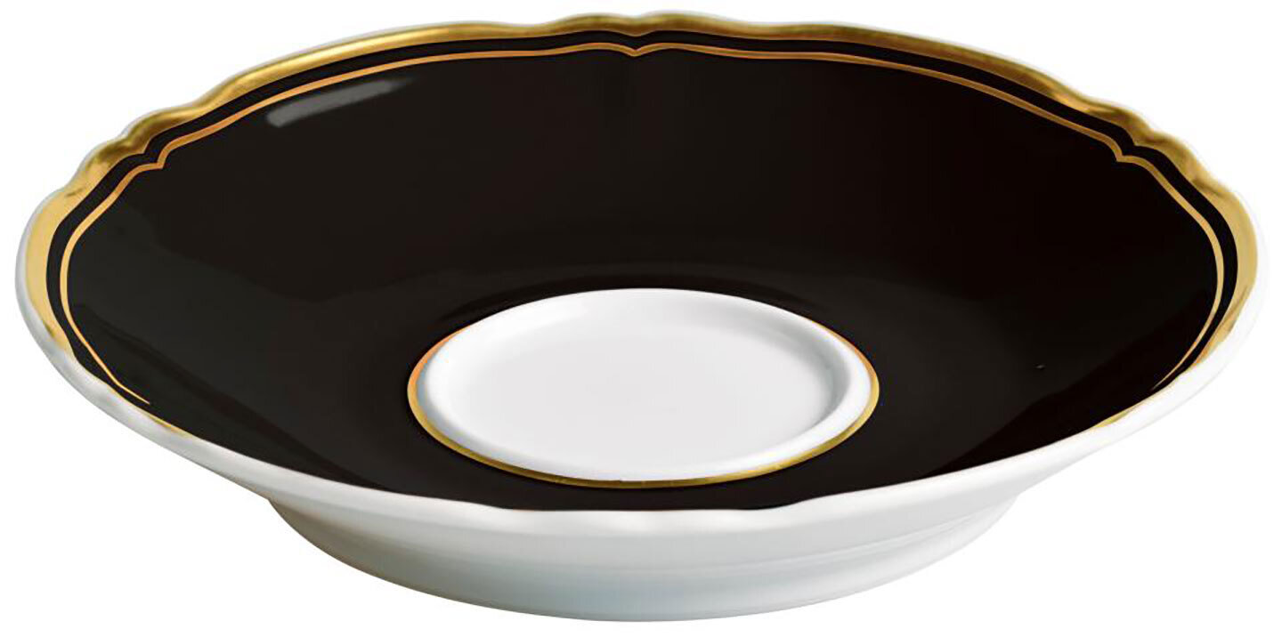 Raynaud Limoges Mazurka Or Black Tea Saucer Extra 6.3 Inch 0868-40-368016, MPN: 0868-40-368016, 790…