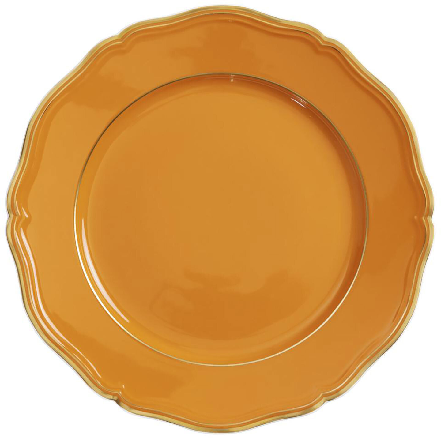 Raynaud Limoges Mazurka Or Orange Buffet Plate 12.2 Inch 0869-01-101031, MPN: 0869-01-101031, 79095…