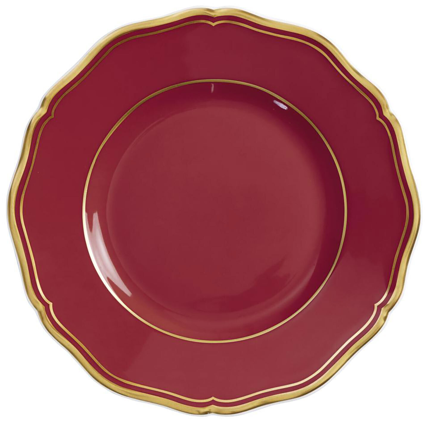 Raynaud Limoges Mazurka Or Red Bread &amp; Butter Plate 6.3 Inch 0870-01-101016, MPN: 0870-01-101016, 7…