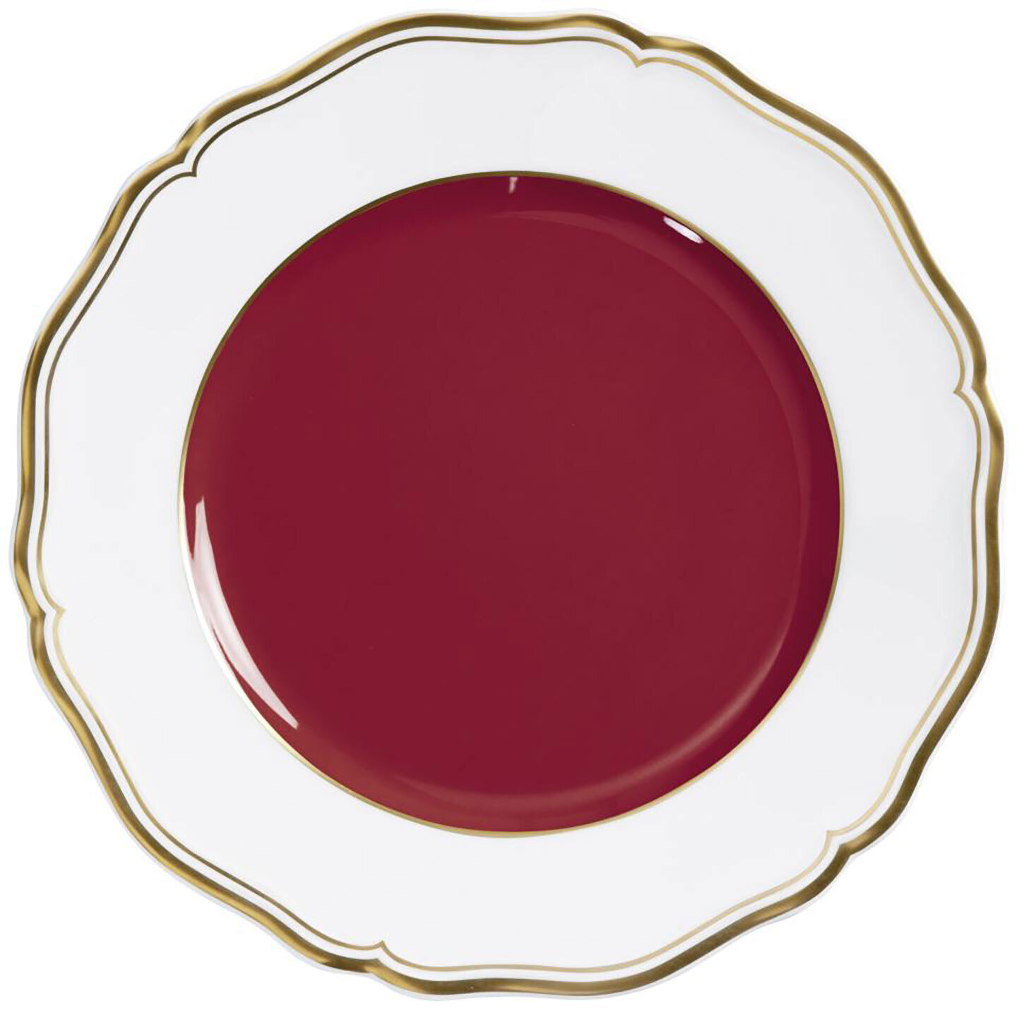 Raynaud Limoges Mazurka Or Red Dessert Plate 8.7 Inch 0870-01-101022, MPN: 0870-01-101022, 79095518…