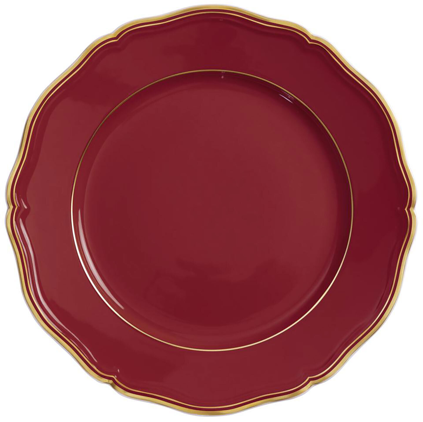 Raynaud Limoges Mazurka Or Red Buffet Plate 12.2 Inch 0870-01-101031, MPN: 0870-01-101031, 79095518…