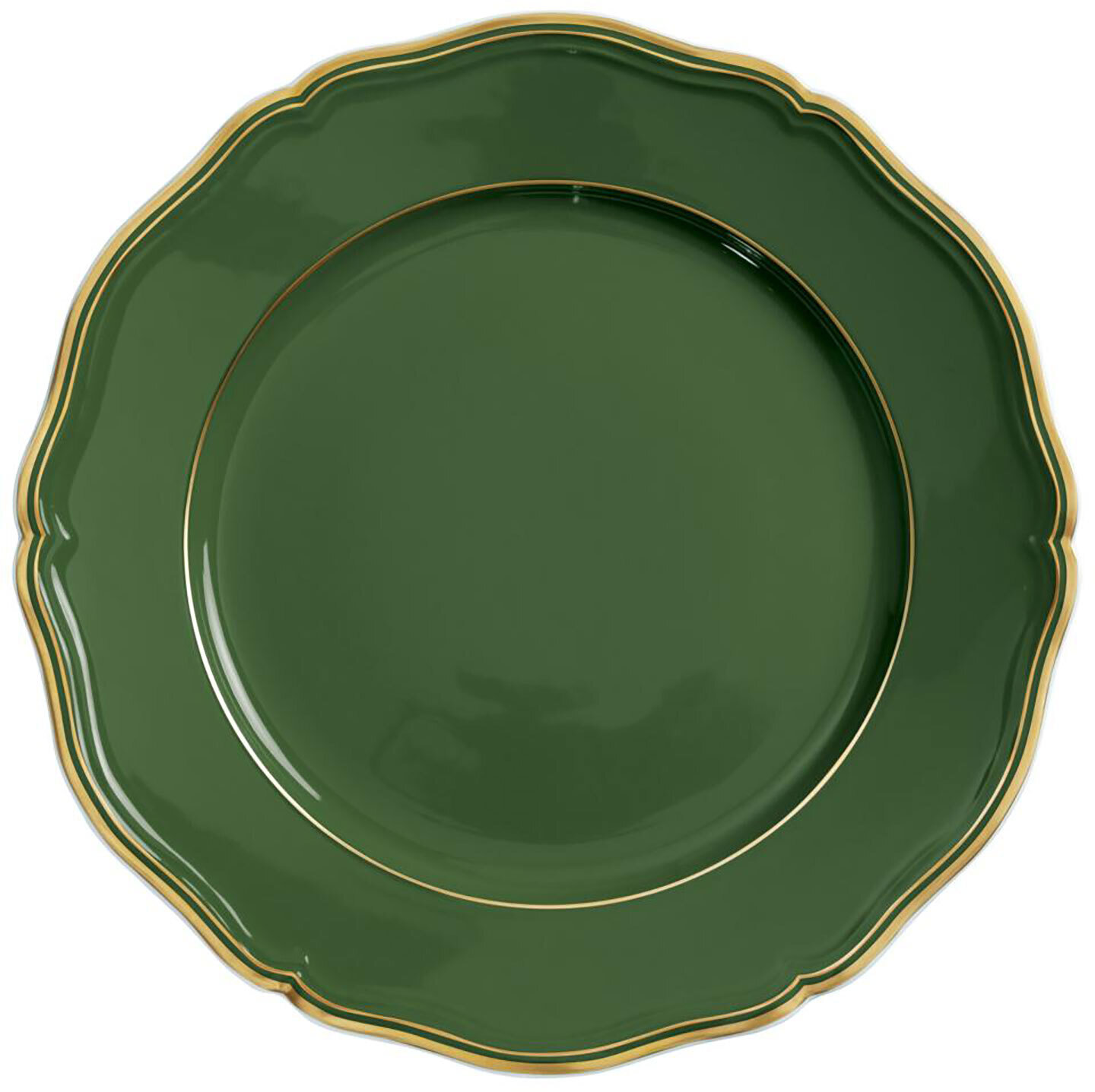 Raynaud Limoges Mazurka Or Green Buffet Plate 12.2 Inch 0872-01-101031, MPN: 0872-01-101031, 790955…