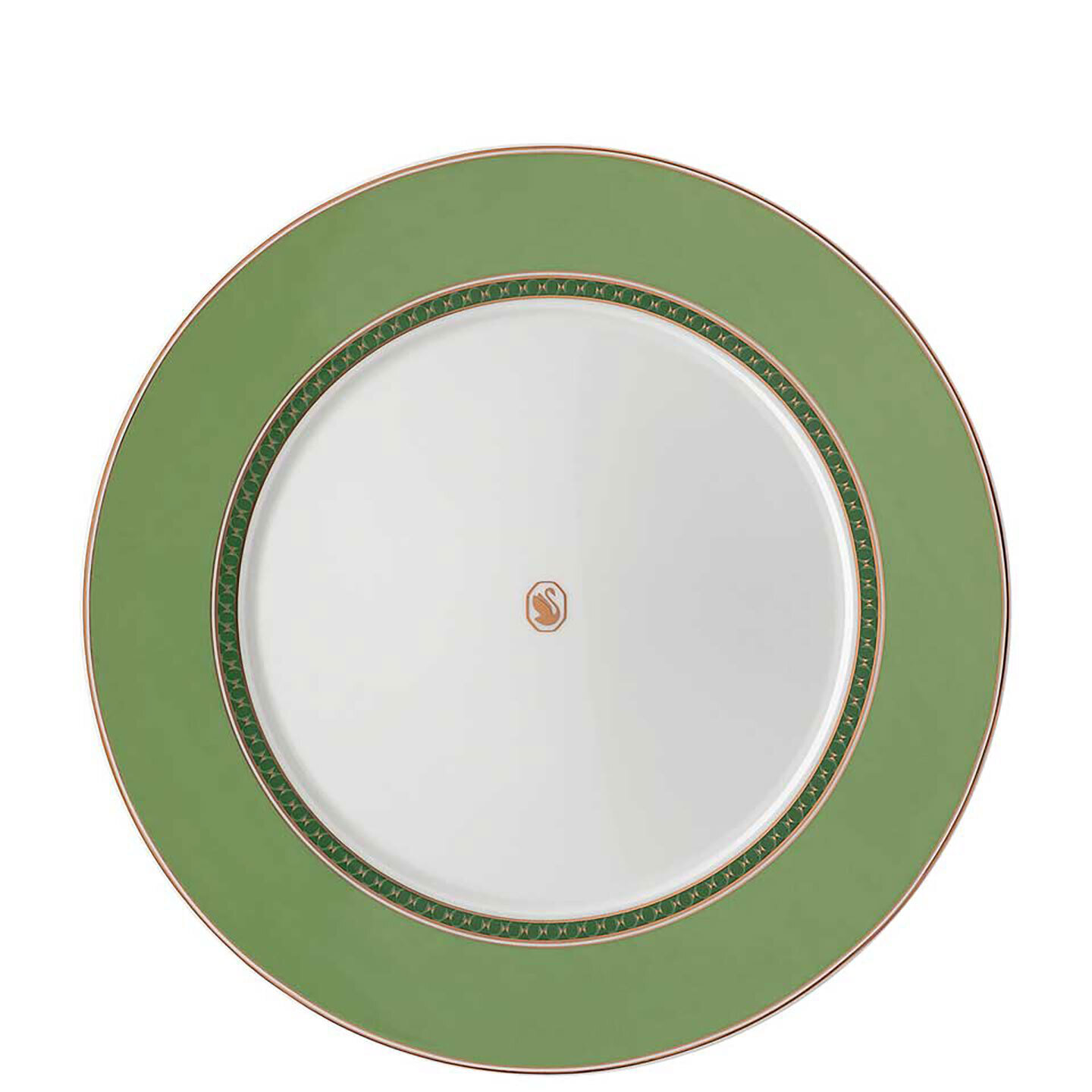 Rosenthal Swarovski Signum Dinner Plate 11 1/2 Inch Fern Green 10470-426349-10249