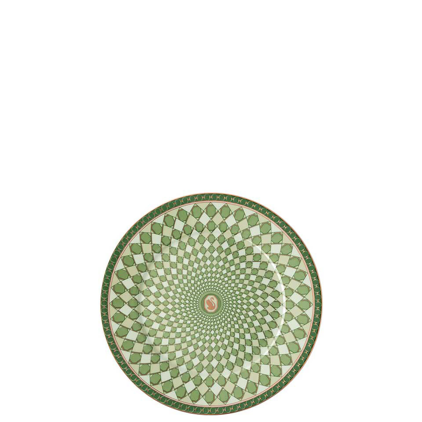 Rosenthal Swarovski Signum Bread &amp; Butter Plate 7 Inch Fern Green 19850-426349-10218, MPN: 19850-42…