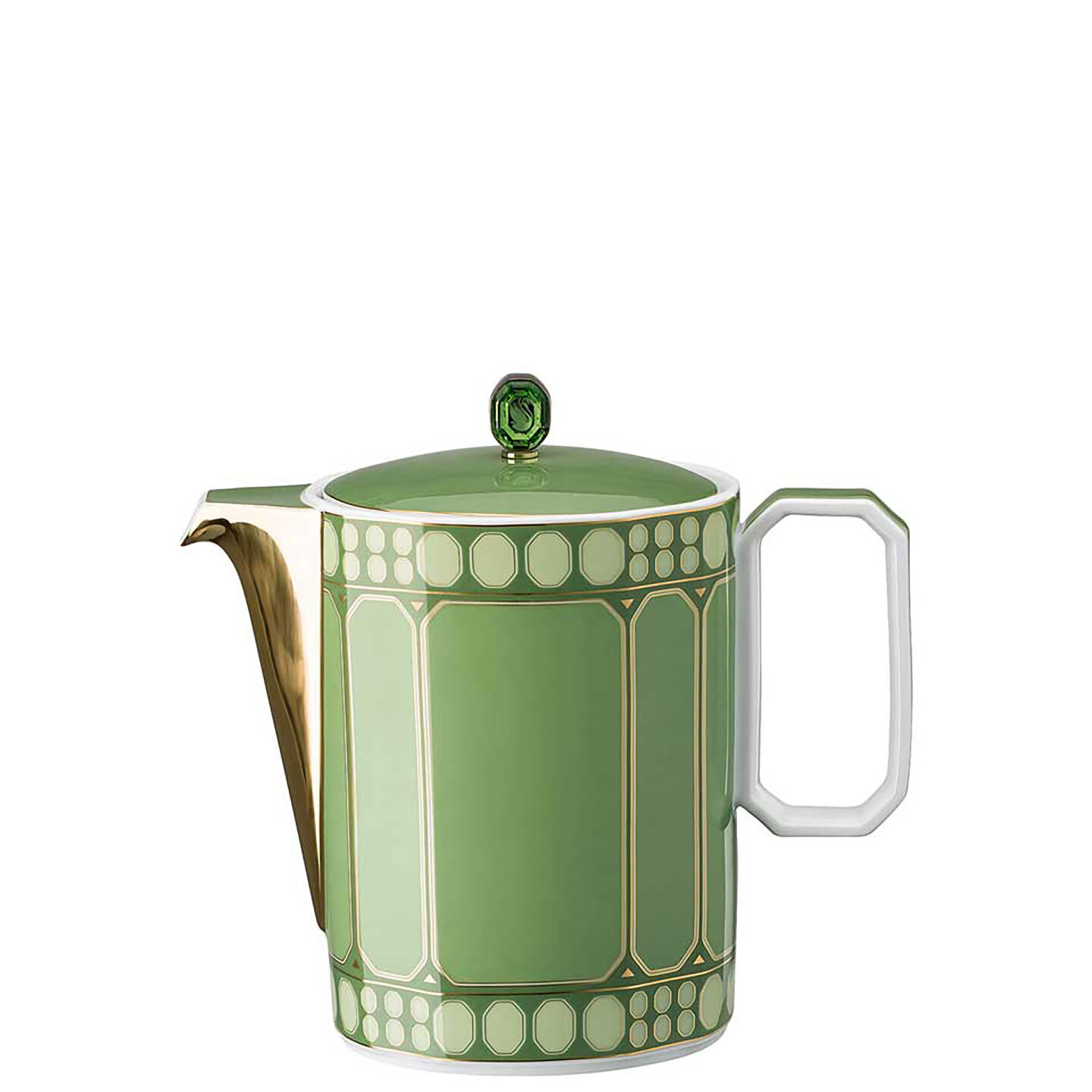 Rosenthal Swarovski Signum Coffee Pot 40 oz Fern Green 10570-426349-14030, MPN: 10570-426349-14030,…