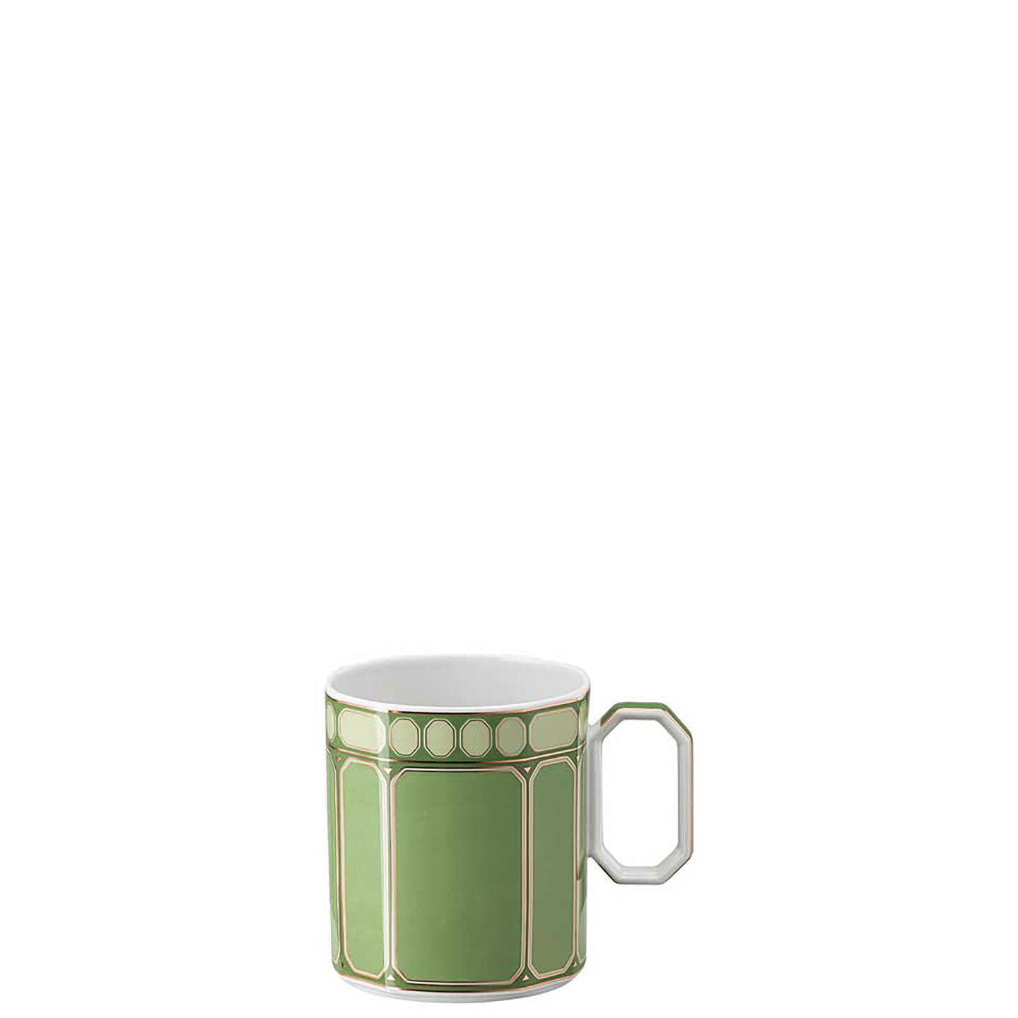 Rosenthal Swarovski Signum Mug 13 oz Fern Green 10570-426349-15505, MPN: 10570-426349-15505, 790955…