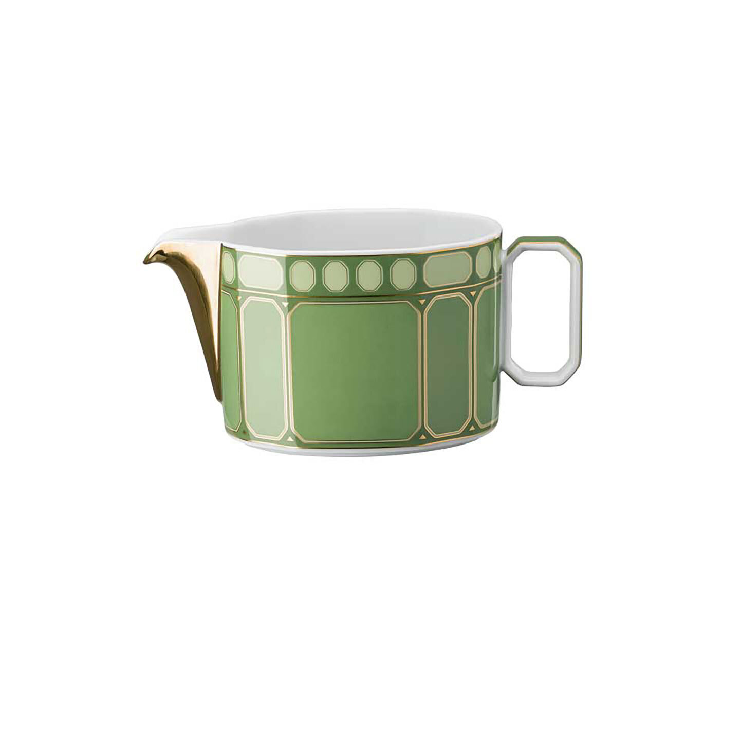 Rosenthal Swarovski Signum Sauce Boat 18 oz Fern Green 10570-426349-11620, MPN: 10570-426349-11620,…