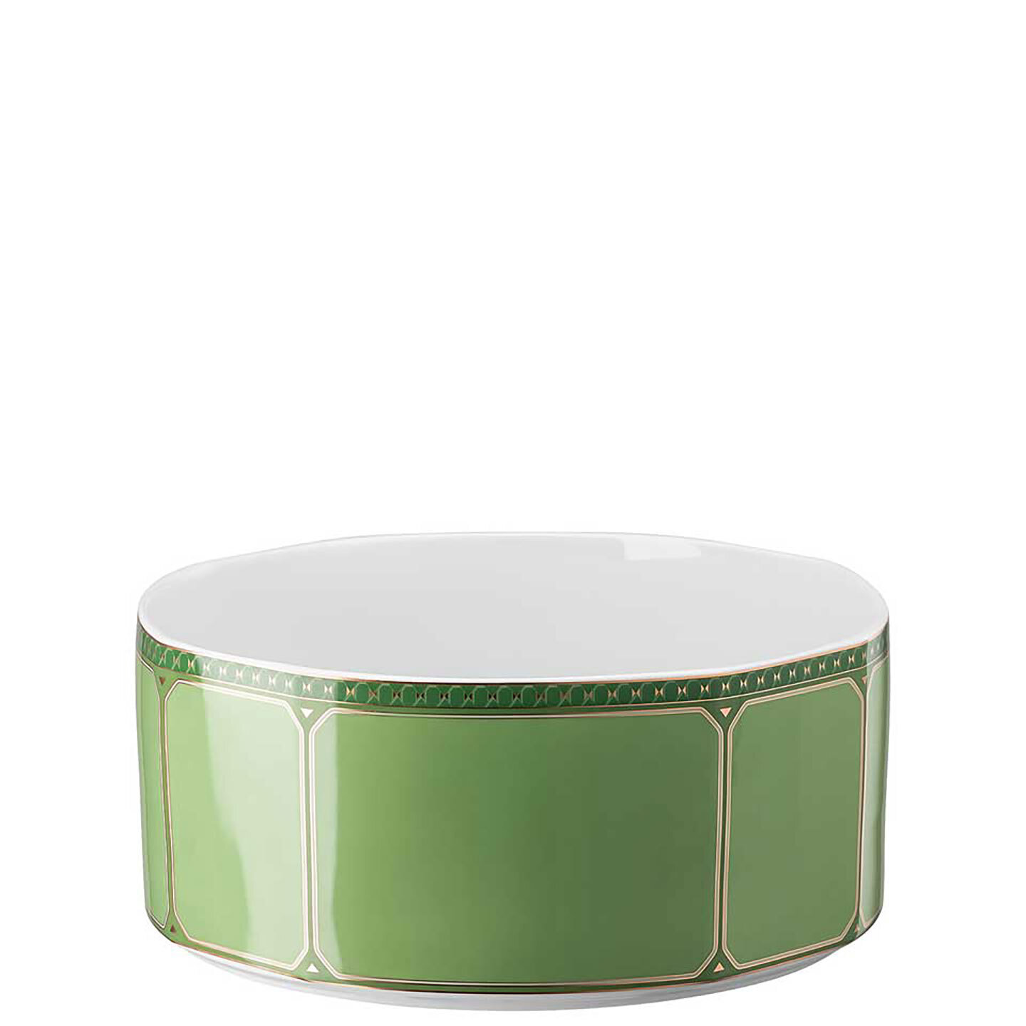 Rosenthal Swarovski Signum Vegetable Bowl Open 10 Inch Fern Green 10570-426349-13325, MPN: 10570-42…