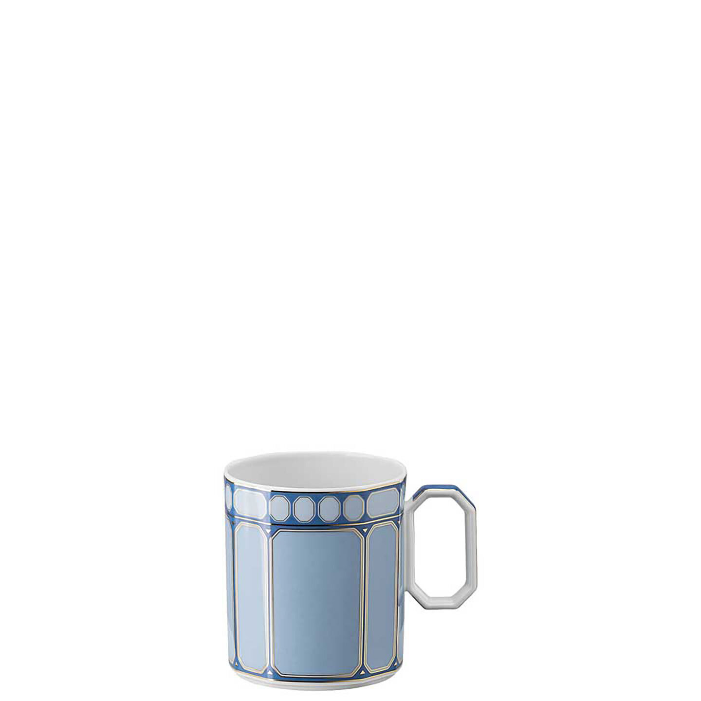 Rosenthal Swarovski Signum Mug 13 oz Azure Blue 10570-426351-15505