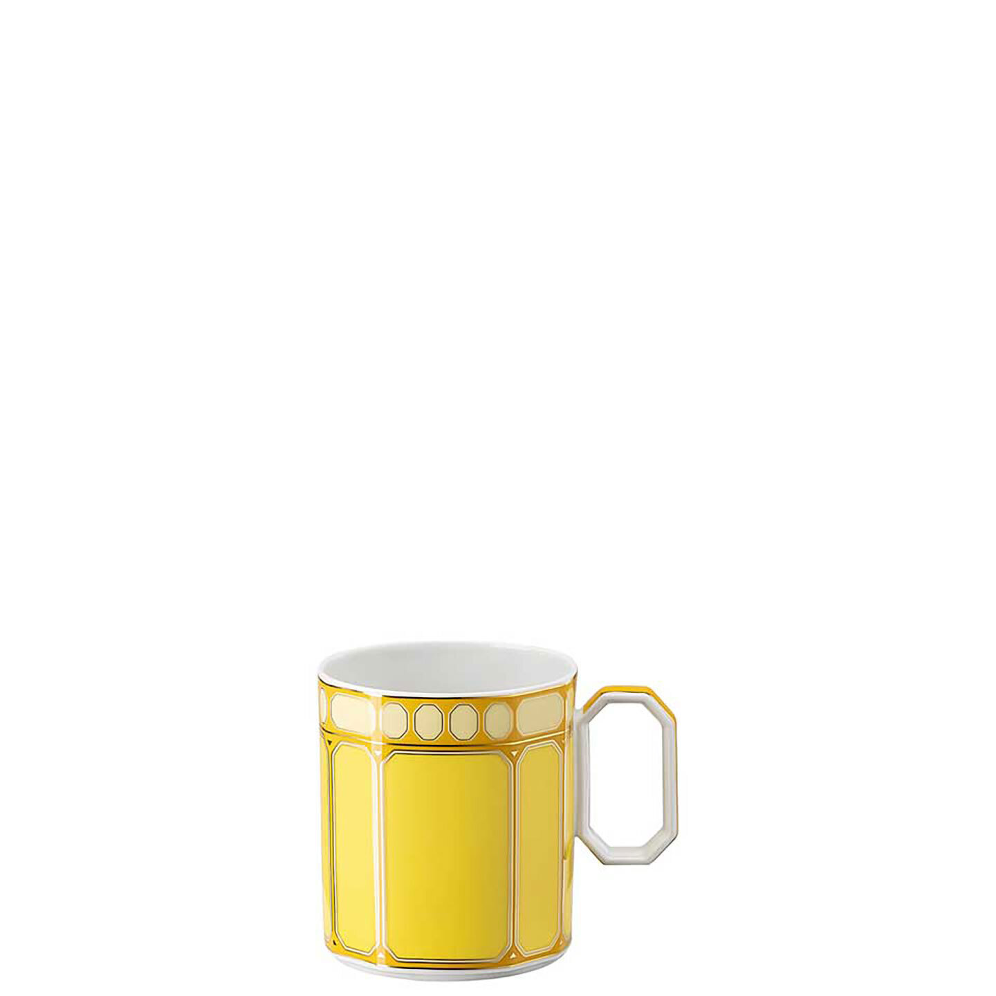 Rosenthal Swarovski Signum Mug 13 oz Jonquil Yellow 10570-426352-15505