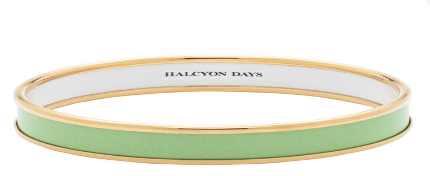 Halcyon Days 6mm Meadow Gold Medium Bangle Bracelet PBPLA3906GM, MPN: PBPLA3906GM,