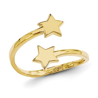 Star Toe Ring 14k Gold C2080, MPN: C2080, 752908233300