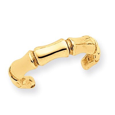 Bamboo Toe Ring 14k Gold C2094, MPN: C2094, 752908230927