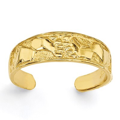 Footprints Toe Ring 14k Gold K3835, MPN: K3835, 883957202655