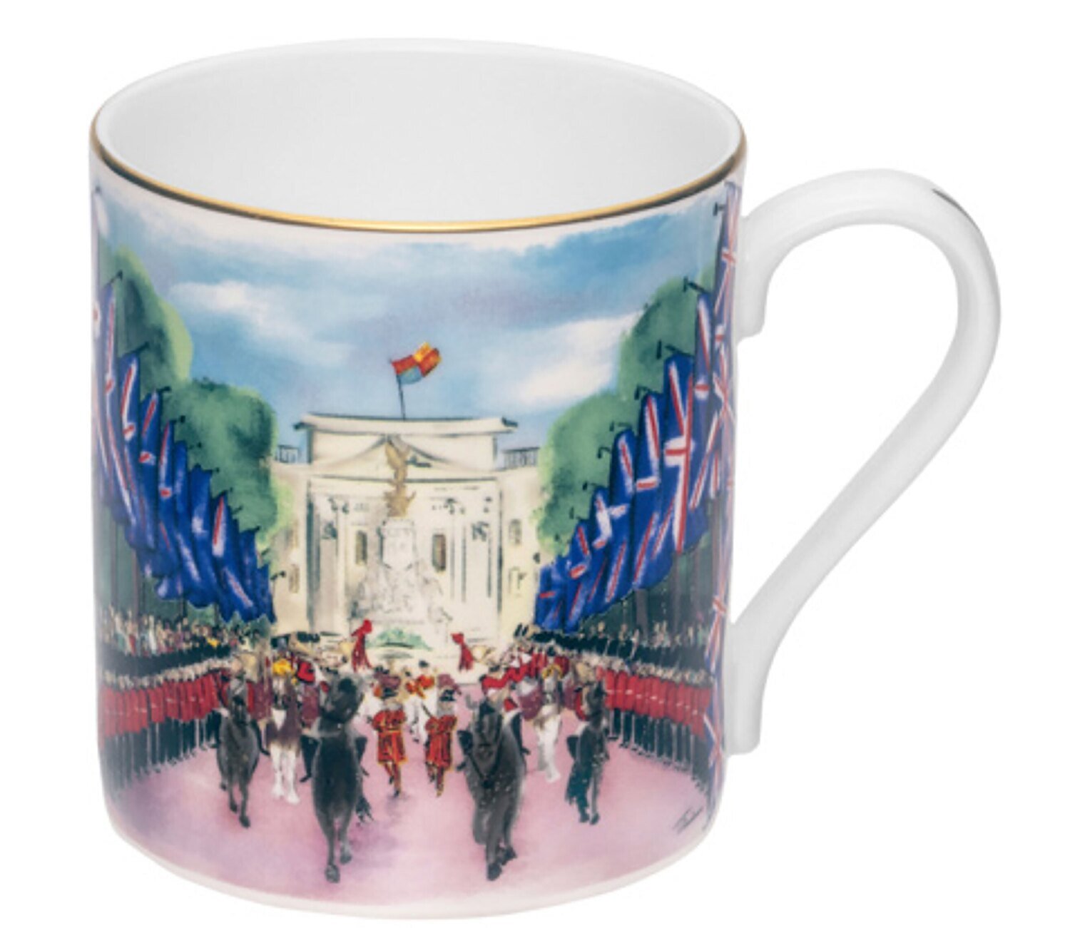 Halcyon Days TR Trooping the Colour Mug BCTTT01MGG, MPN: BCTTT01MGG,