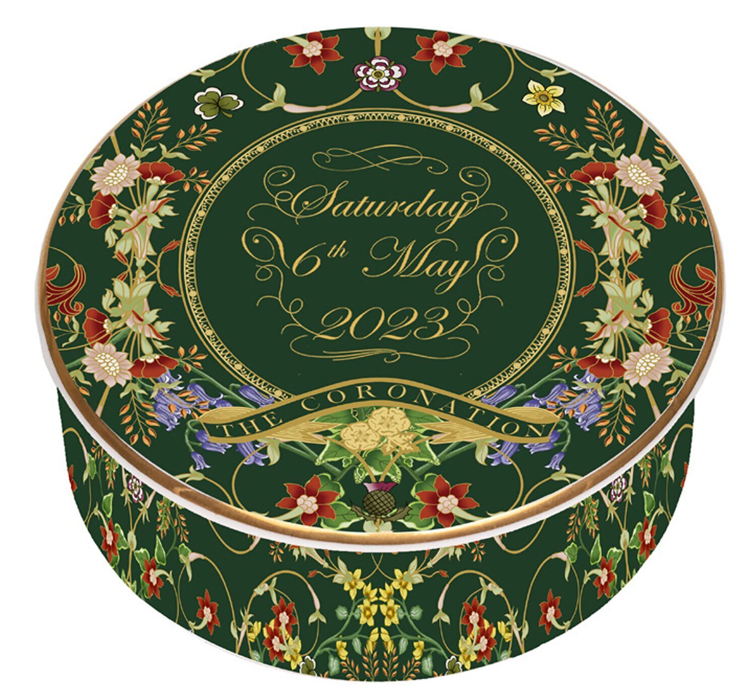 Halcyon Days HMTK Celebration of the Natural World Round Trinket Box BCCNW09RBG, MPN: BCCNW09RBG,