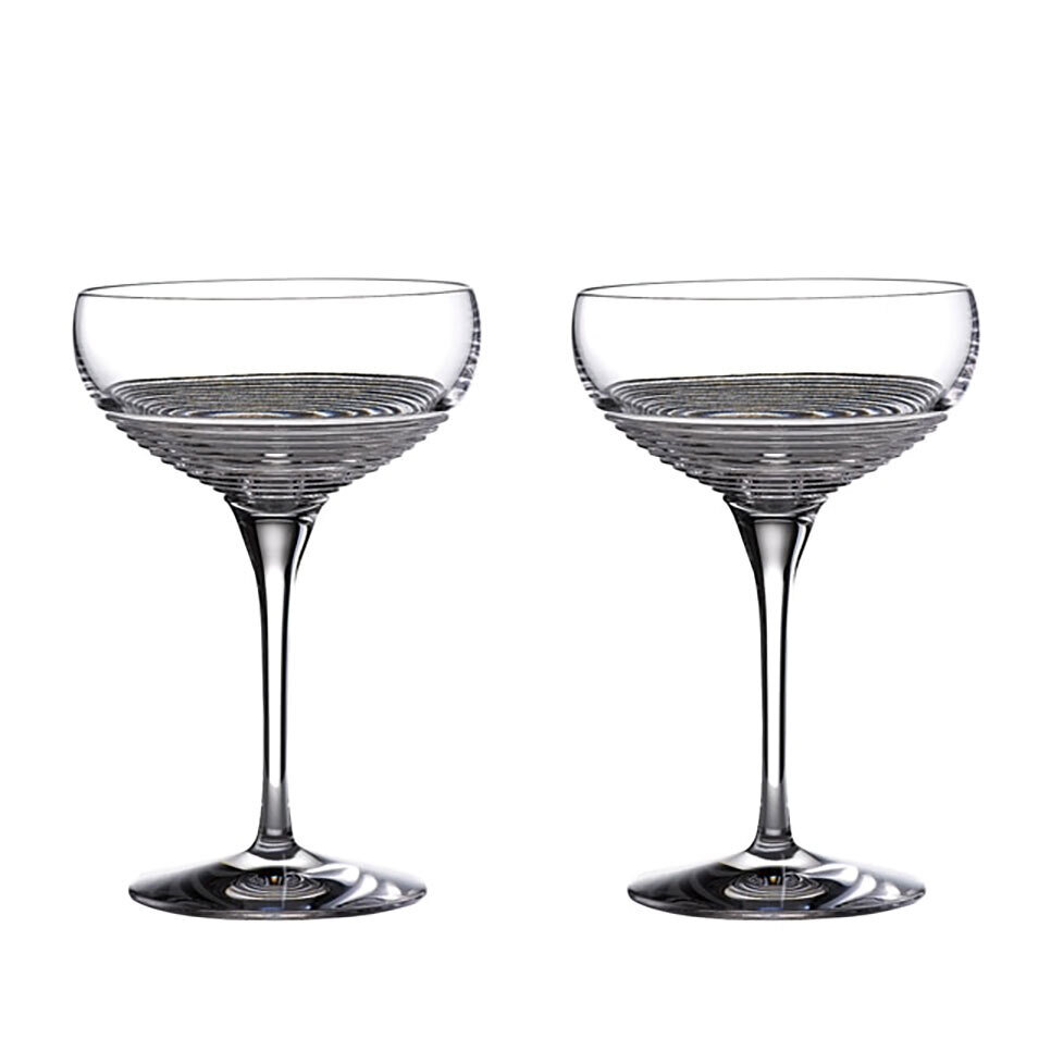 Waterford Mixology Circon Coupe Large 10.6 oz Set of 2 1066838