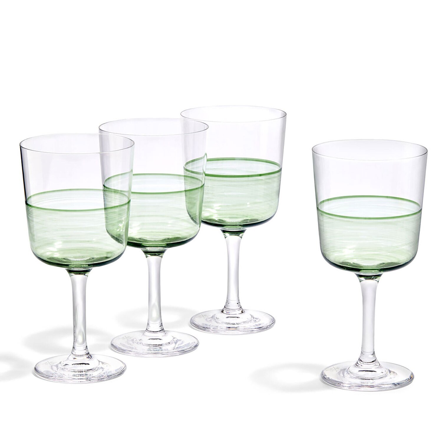 Royal Doulton 1815 Green Wine Glass Set Of 4 1065916