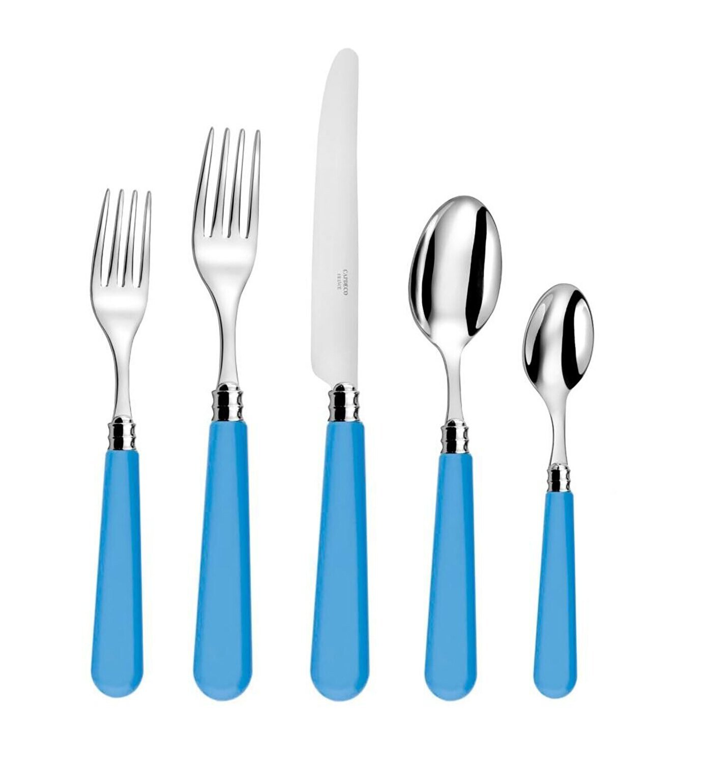 Capdeco Altea Azur Blue 5 Piece Place Setting ALT20-5SET, MPN: ALT20-5SET, 3700922748154