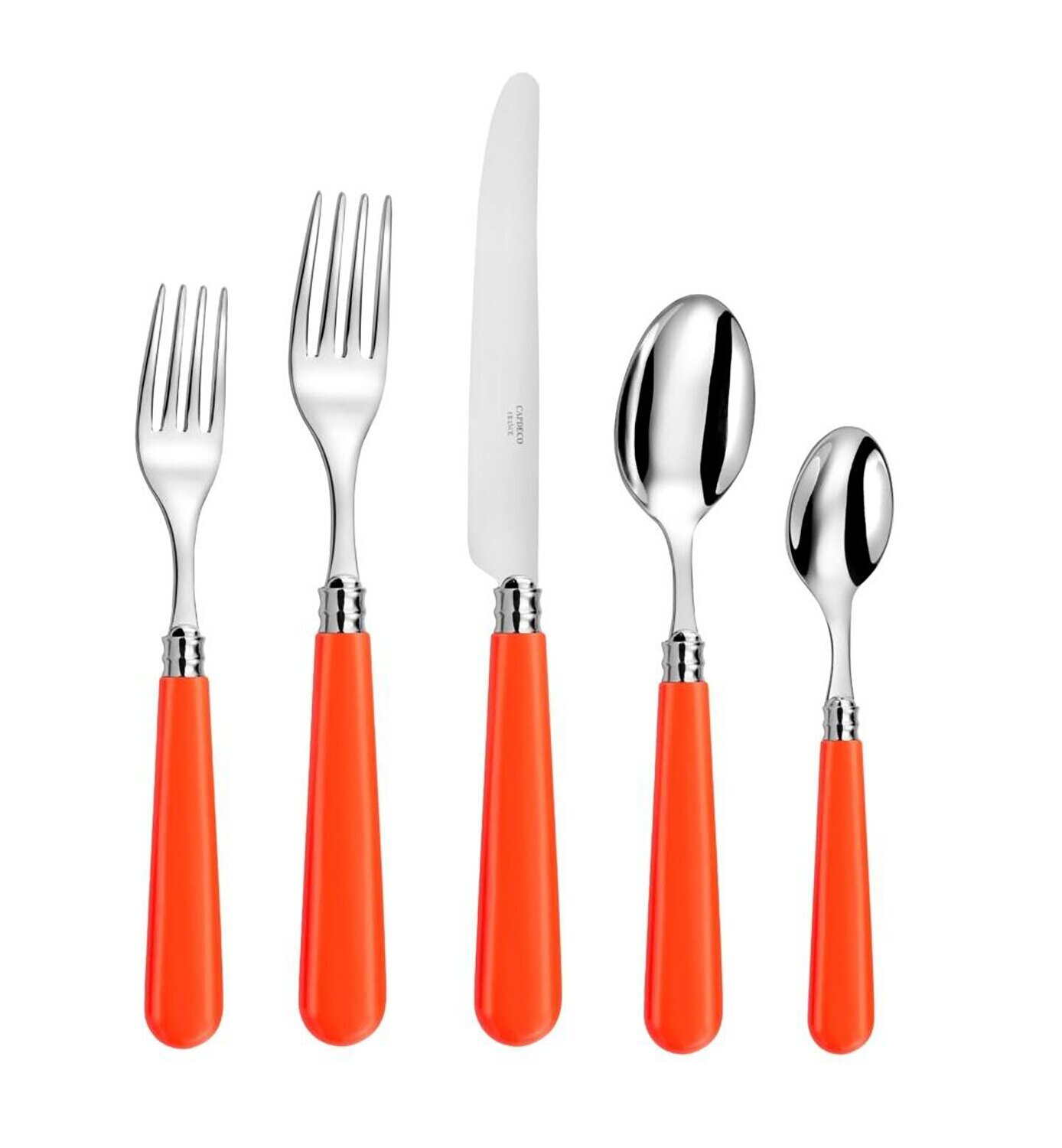 Capdeco Altea Orange 5 Piece Place Setting ALT09-5SET, MPN: ALT09-5SET, 3700922748086