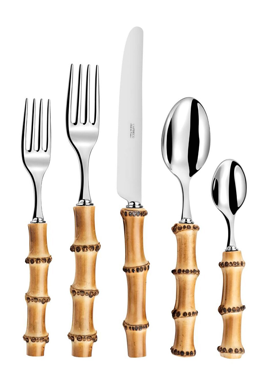 Capdeco Bamboo 5 Piece Place Setting BAM75-5SET