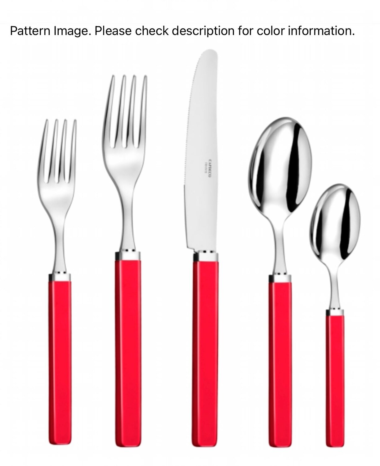 Capdeco City Red Dinner Fork CIT58-FT, MPN: CIT58-FT, 3700922723984