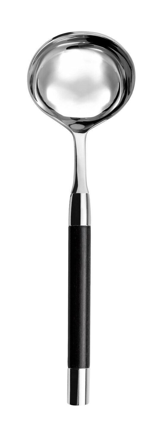 Capdeco Conty Black Wood Gravy Ladle CON78-CS, MPN: CON78-CS, 3700922746150