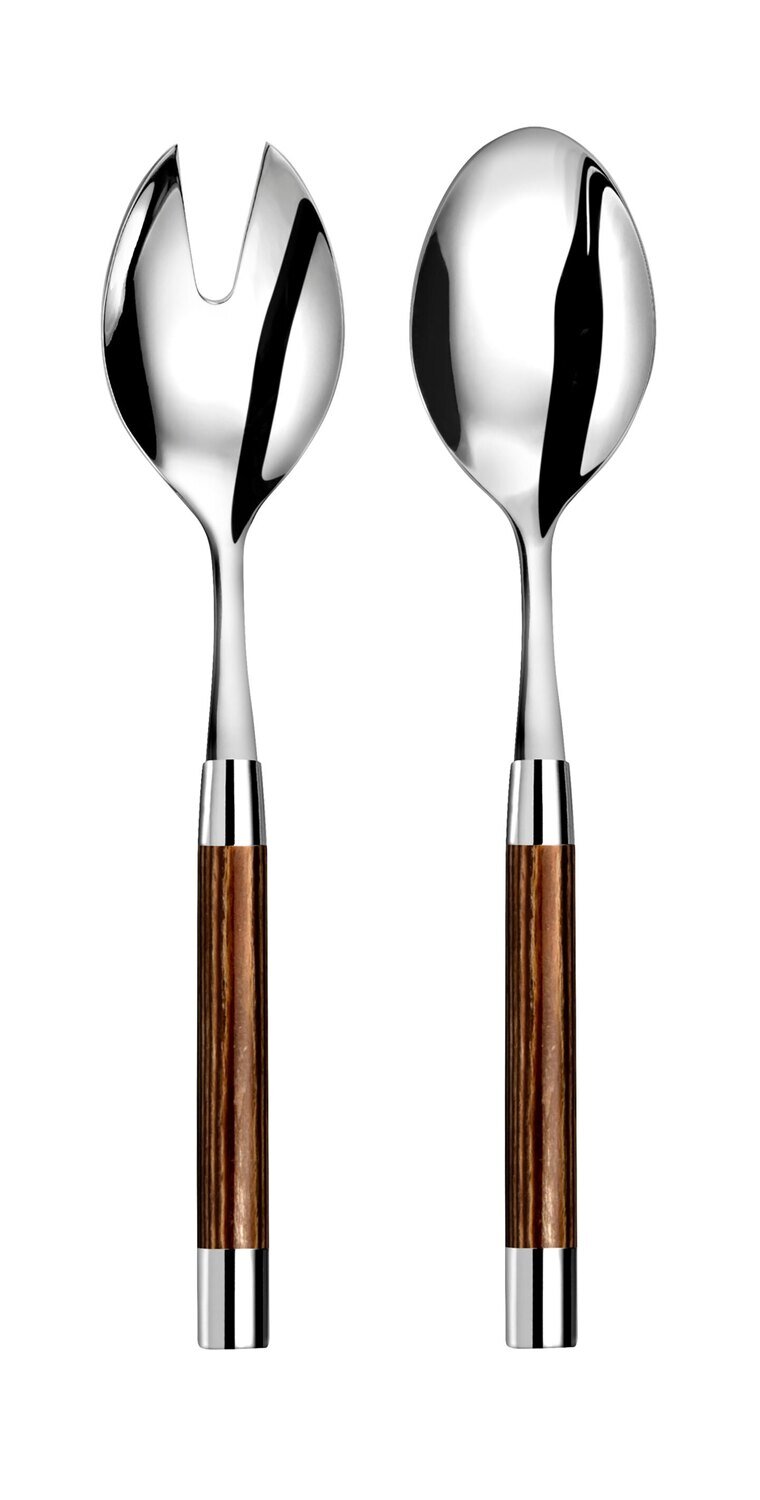 Capdeco Conty Wood Salad Serving Set CON70-SS, MPN: CON70-SS, 3700922727418