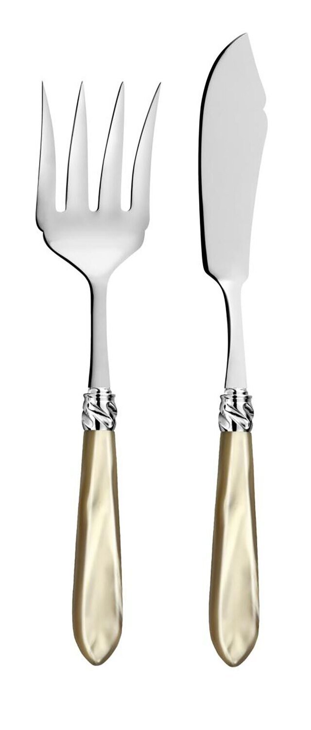 Capdeco Diana Horn Fish Server Set DIA55-SP, MPN: DIA55-SP, 3700922713145