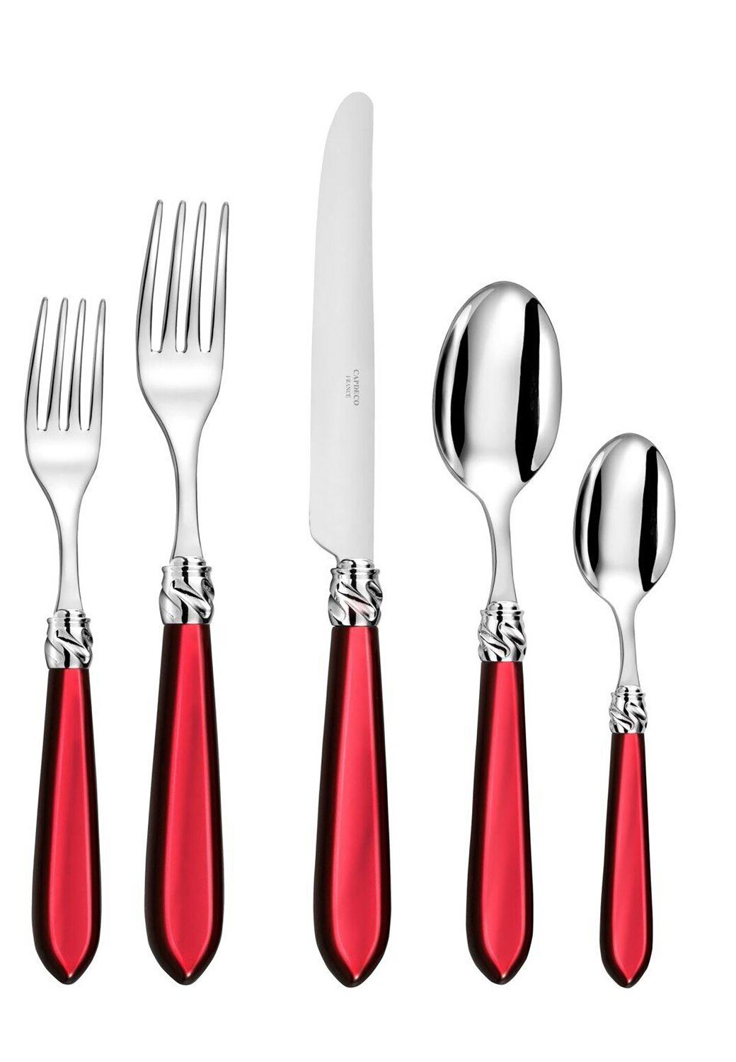 Capdeco Diana Red 5 Piece Place Setting DIA58-5SET, MPN: DIA58-5SET, 3700922717075