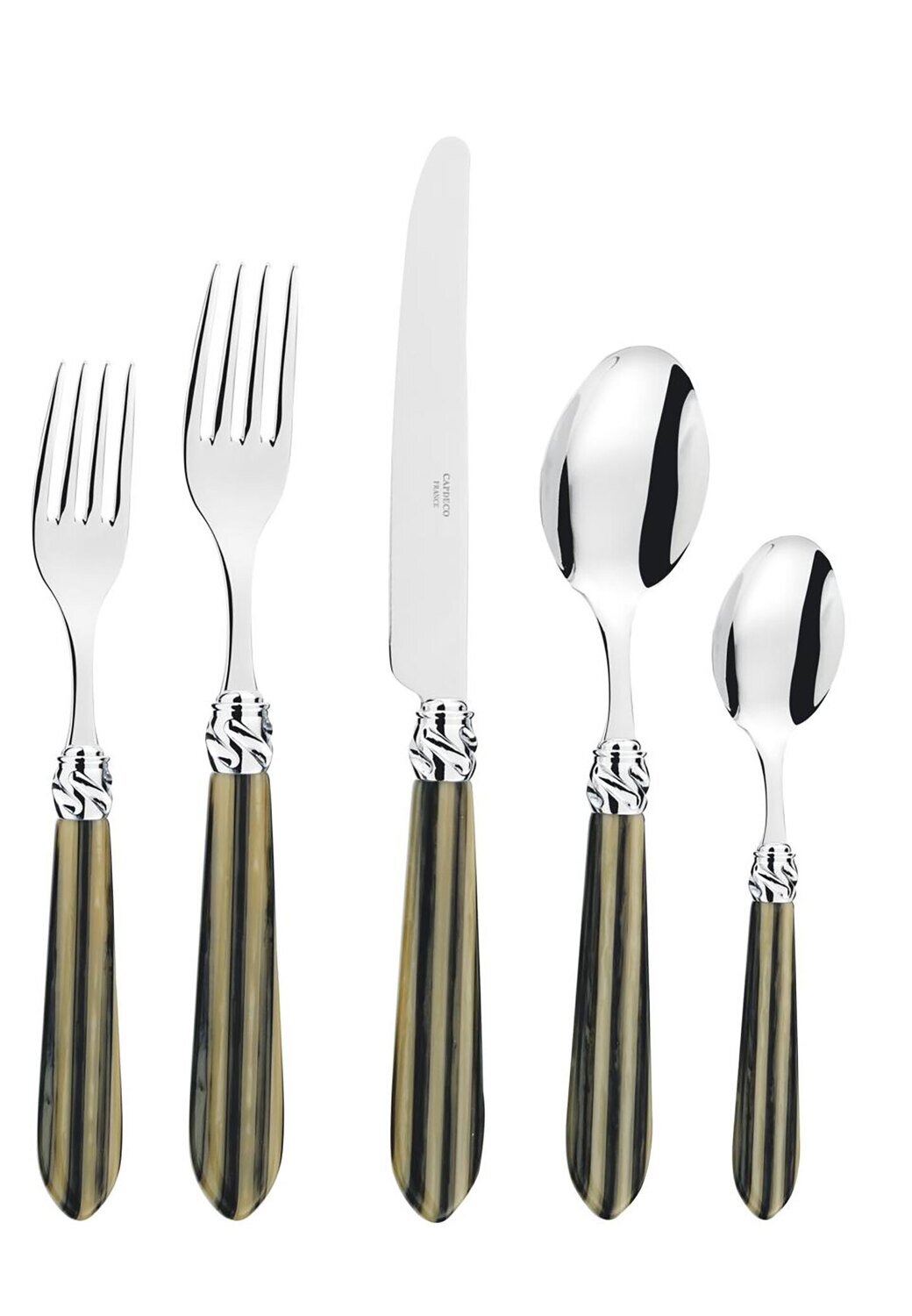 Capdeco Diana Stone 5 Piece Place Setting DIA40-5SET, MPN: DIA40-5SET, 3700922717235