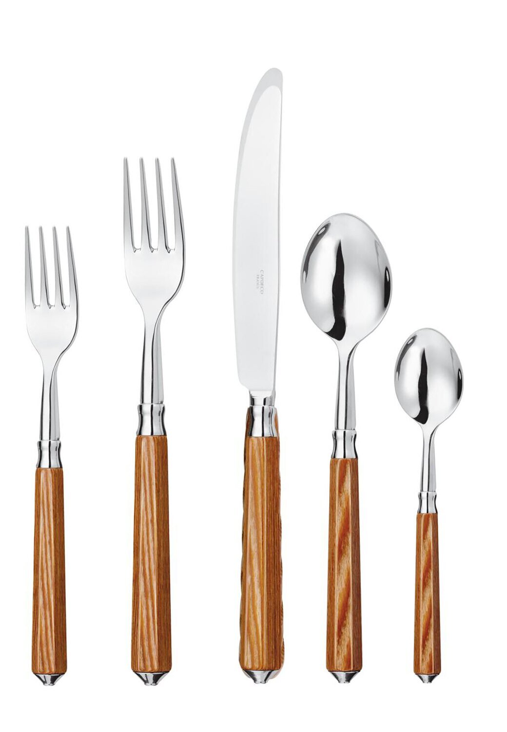 Capdeco Galaxie Wood 5 Piece Place Setting GAL70-5SET
