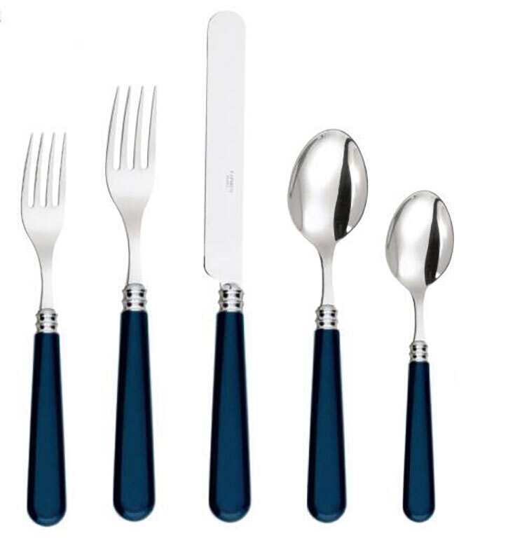 Capdeco Helios Navy Blue 5 Piece Place Setting HEL28-5SET, MPN: HEL28-5SET, 3700922738070