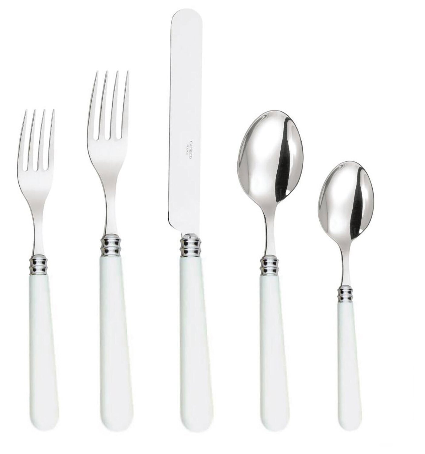 Capdeco Helios White 5 Piece Place Setting HEL00-5SET, MPN: HEL00-5SET, 3700922737912