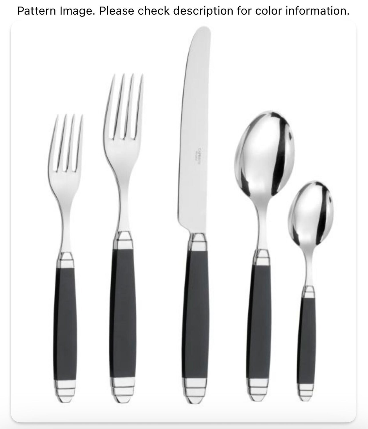 Capdeco Mercure Ivory 5 Piece Place Setting MER01-5SET, MPN: MER01-5SET,