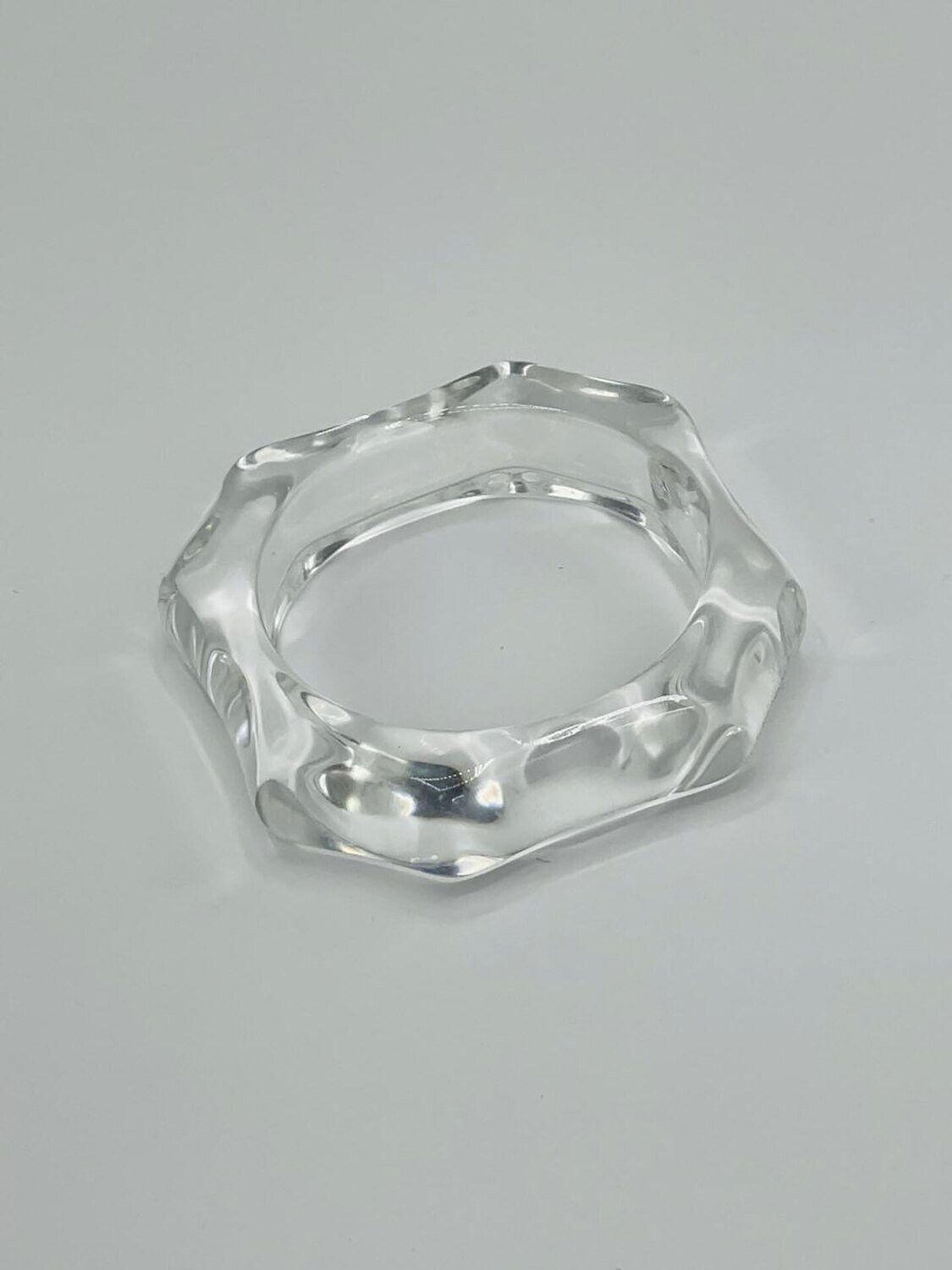 Capdeco Napkin Ring Clear RS45