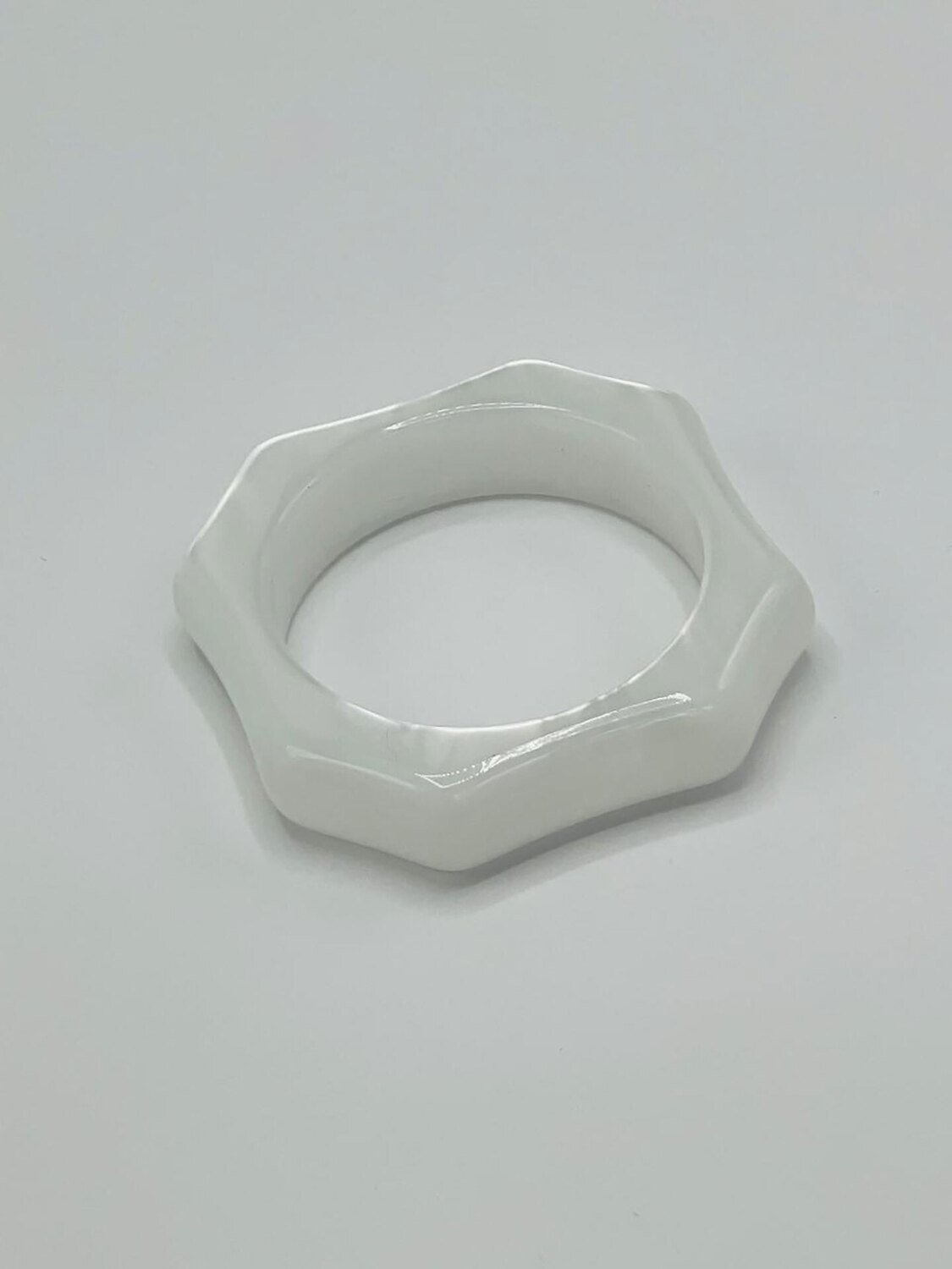 Capdeco Napkin Ring White RS00