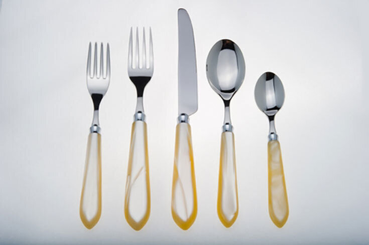 Capdeco Omega Pearl 5 Piece Place Setting OME50-5SET, MPN: OME50-5SET, 3700922717280