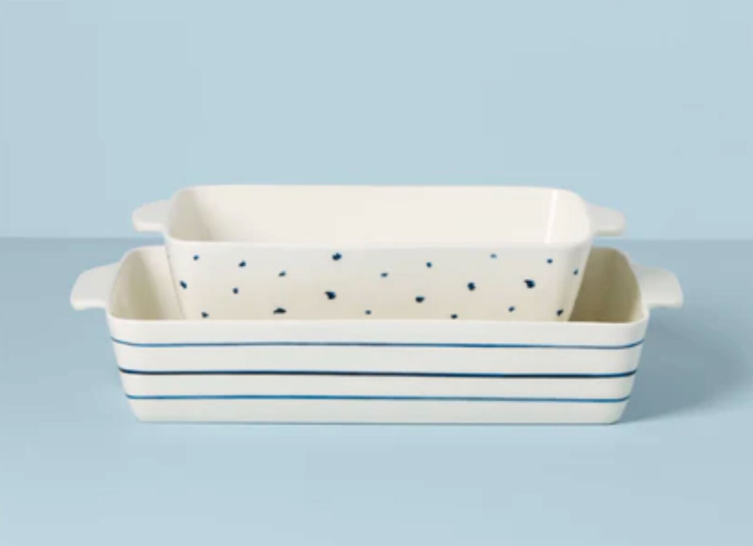 Lenox Blue Bay Rectangular Baker 2 Piece Set 894648, MPN: 894648, 194372024914