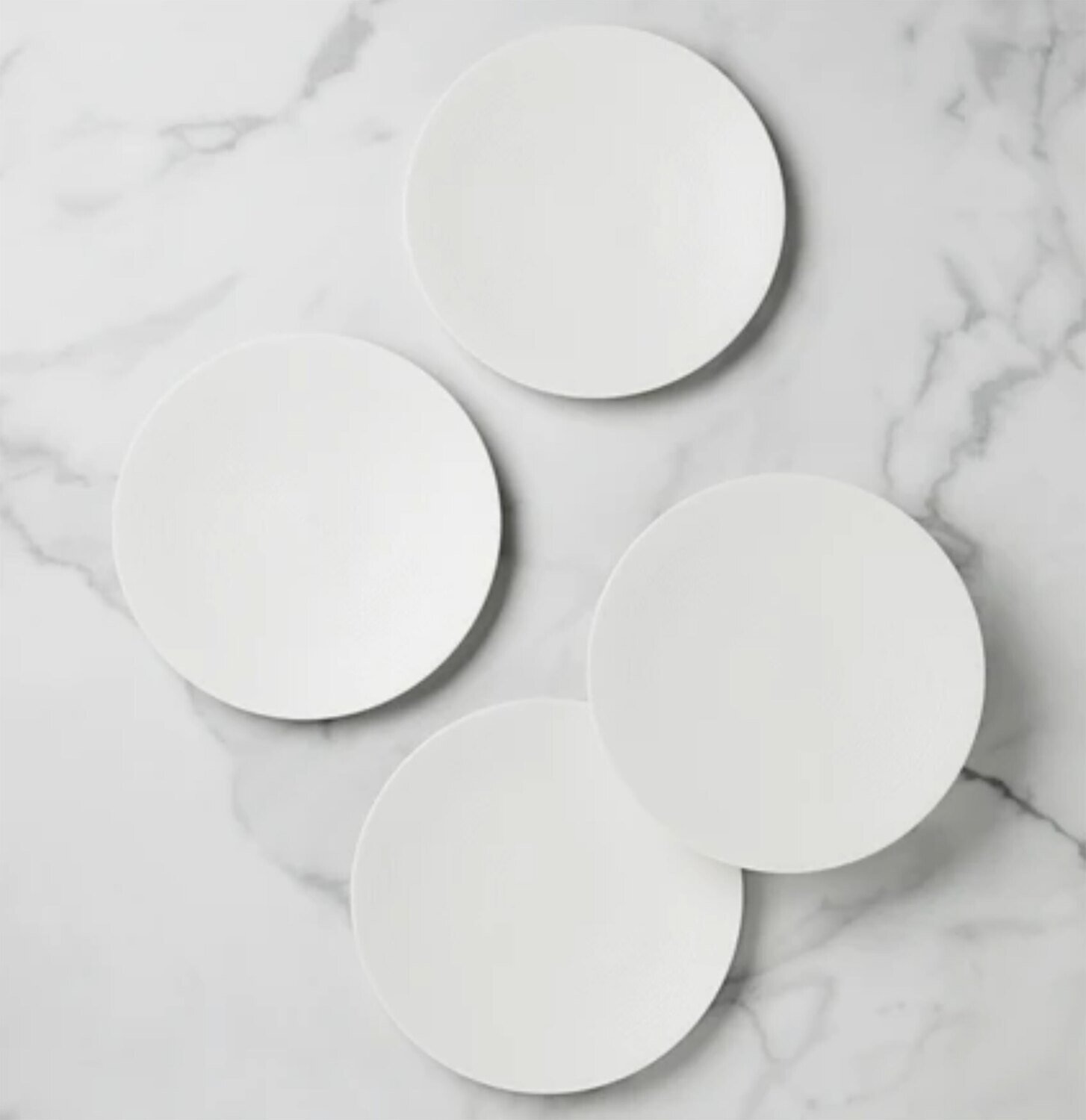 Lenox Lx Collective White Accent Plates Set of 4 894658, MPN: 894658, 194372025010